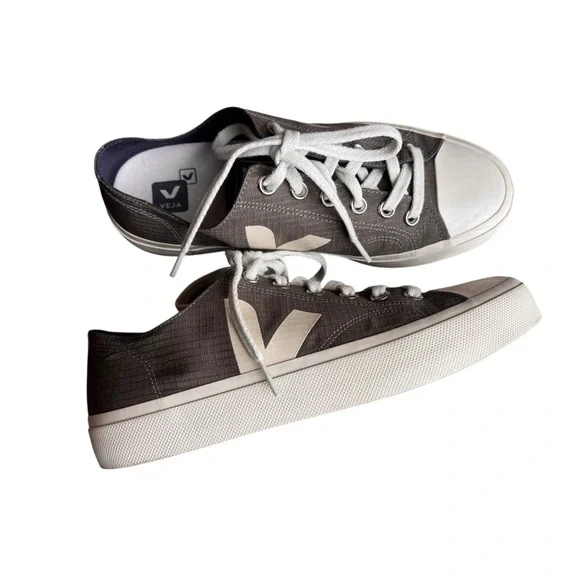 VEJA - WATA II Low Ripstop Sneakers Kaki Pierre Size 40 (Women’s 9) - Picture 3 of 12